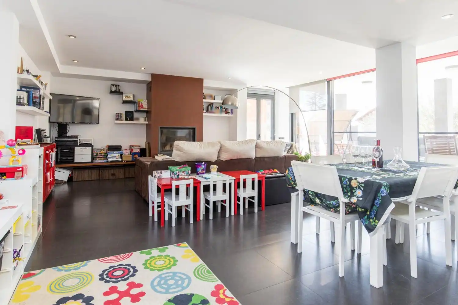 Sala de estar de Casa o chalet en venta en Boltaña con Aire acondicionado, Calefacción y Jardín privado