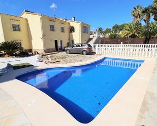 Swimming pool of House or chalet for sale in Pedreguer  with Private garden, Storage room and Swimming Pool