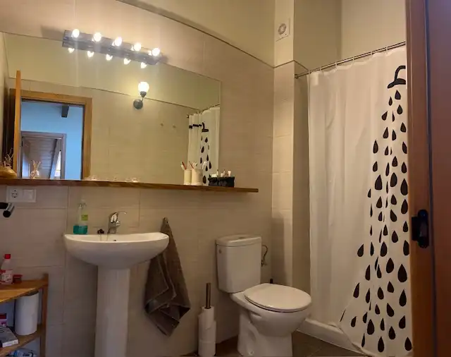 Baño de Casa adosada en venta en Alt Àneu con Calefacción, Parquet y Trastero