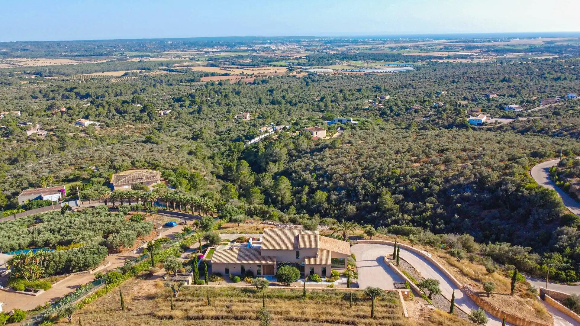 Exterior view of Houses for sale in  Palma de Mallorca  with Air Conditioner, Heating and Private garden