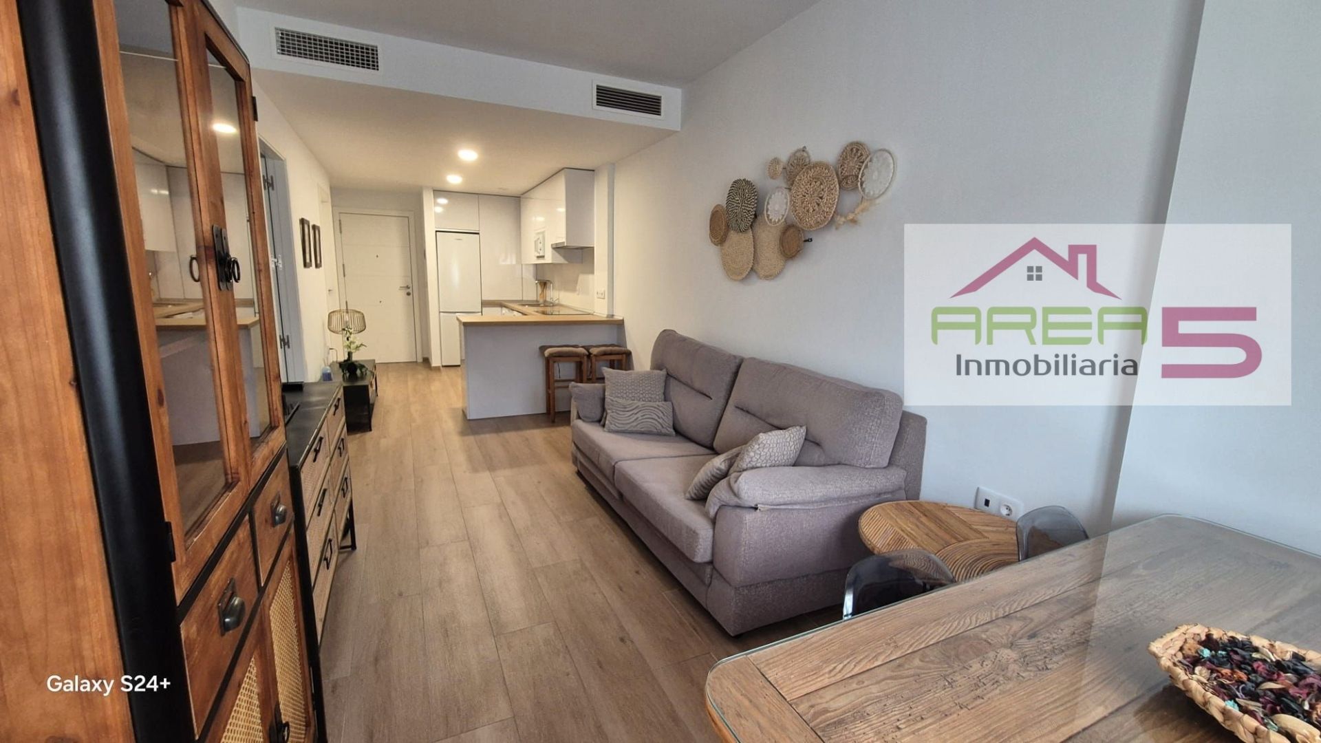 Living room of Apartment to rent in Mérida  with Air Conditioner, Heating and Parquet flooring