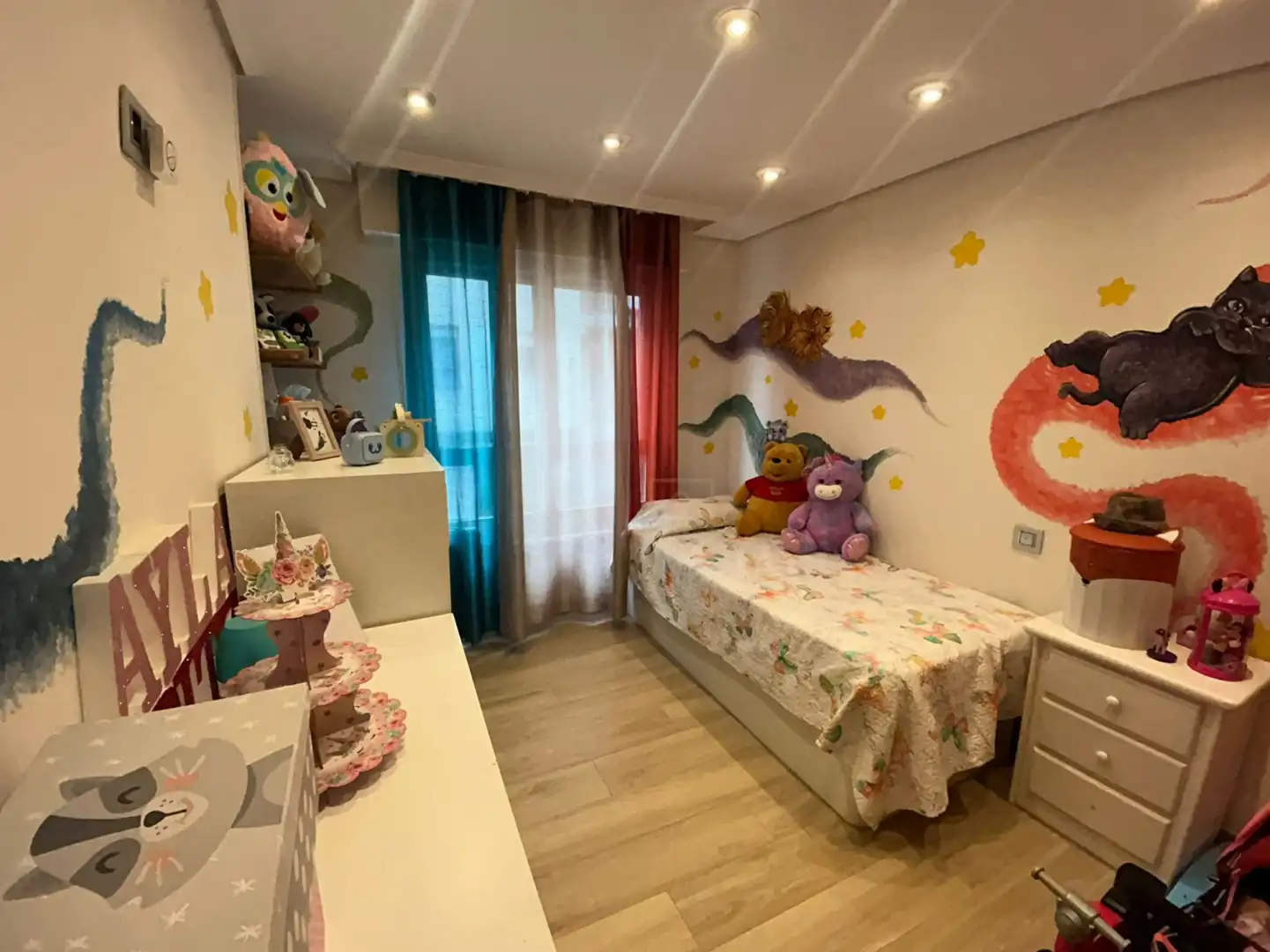 Bedroom of Flat for sale in Cartes  with Heating and Furnished