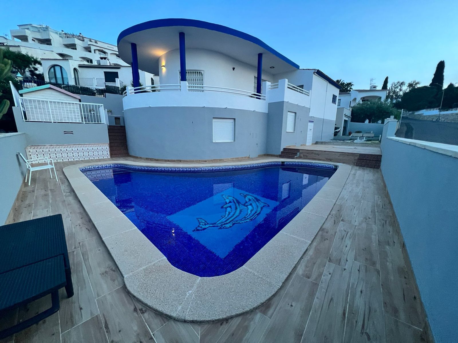 Piscina de Casa o xalet en venda en Peñíscola / Peníscola amb Aire condicionat, Jardí privat i Terrassa