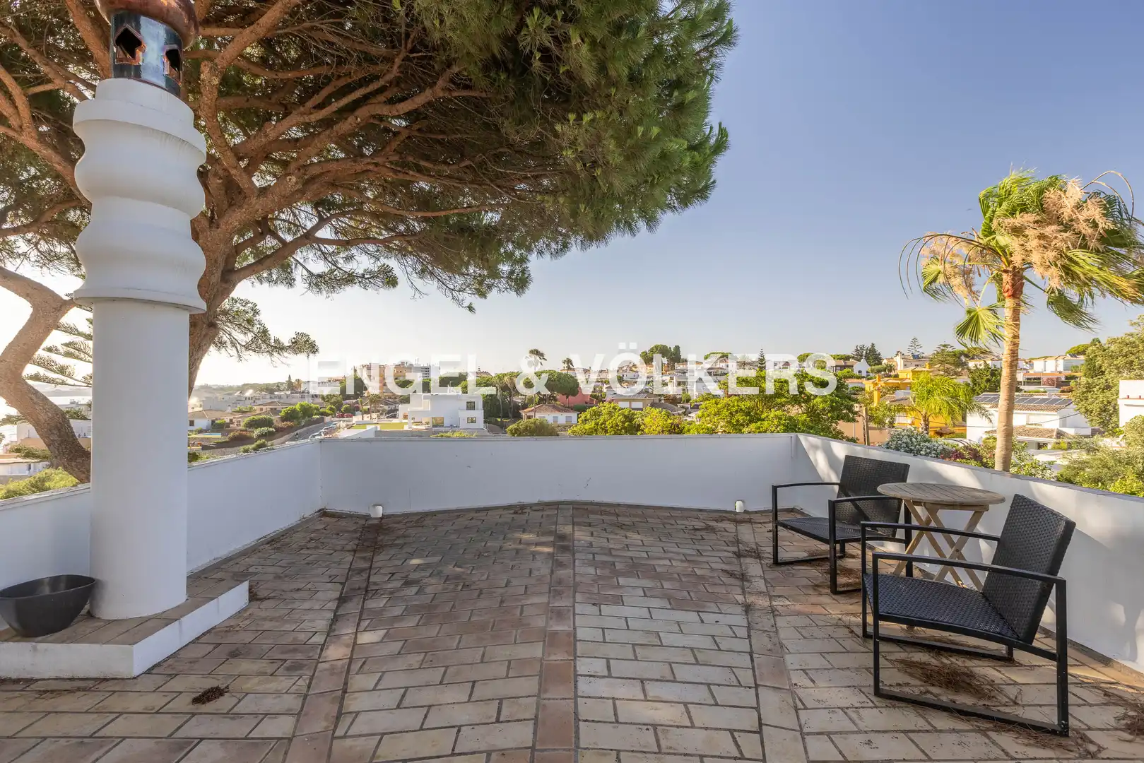 Terrasse von Country house zum Verkauf in El Puerto de Santa María mit Klimaanlage, Heizung und Privatgarten