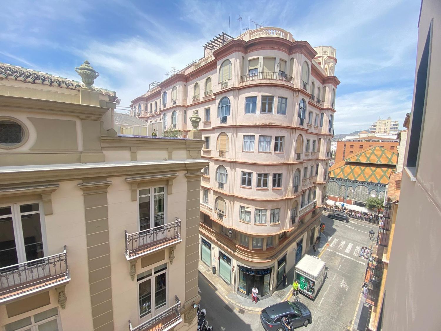 Exterior view of Flat for sale in Málaga Capital  with Air Conditioner, Terrace and Storage room