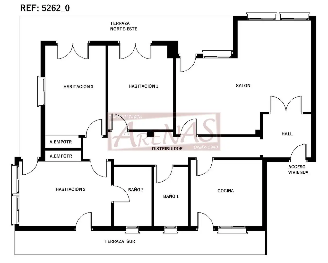 Piso en venta en Laredo con Calefacción, Jardín privado y Parquet