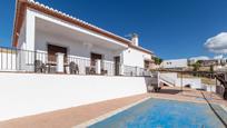 Exterior view of House or chalet for sale in La Zubia  with Terrace, Swimming Pool and Balcony