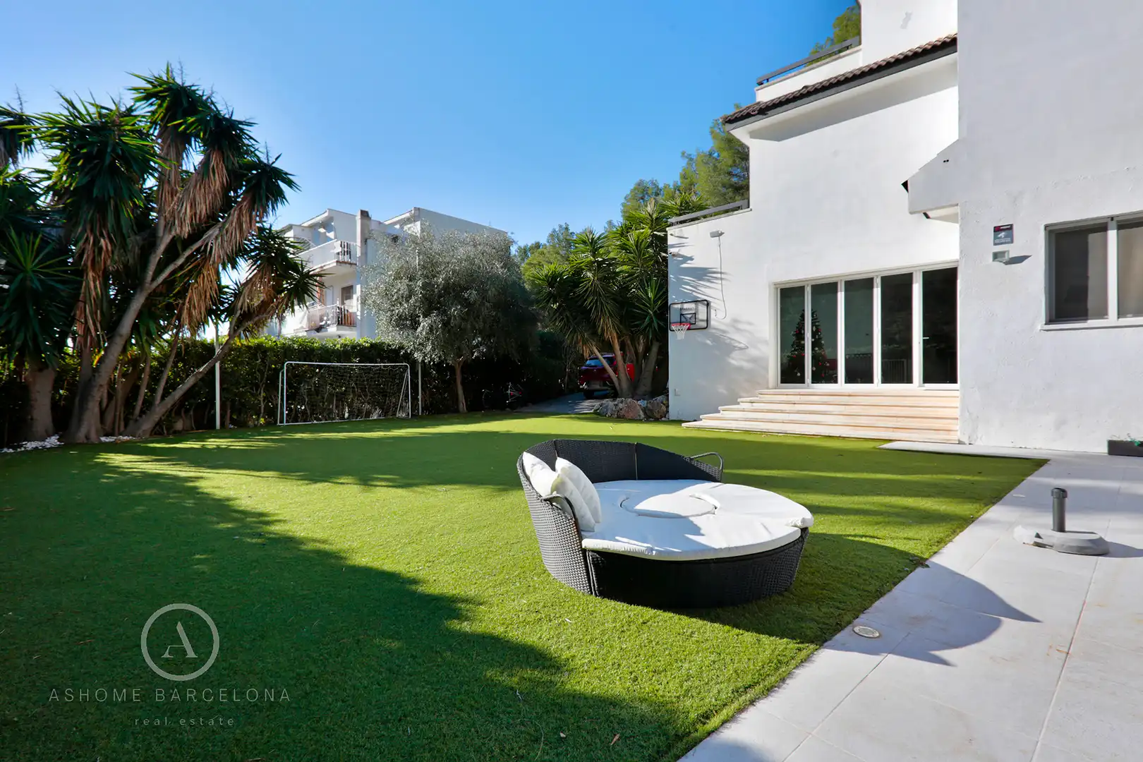 Jardín de Casa o chalet en venta en Castelldefels con Aire acondicionado, Jardín privado y Terraza