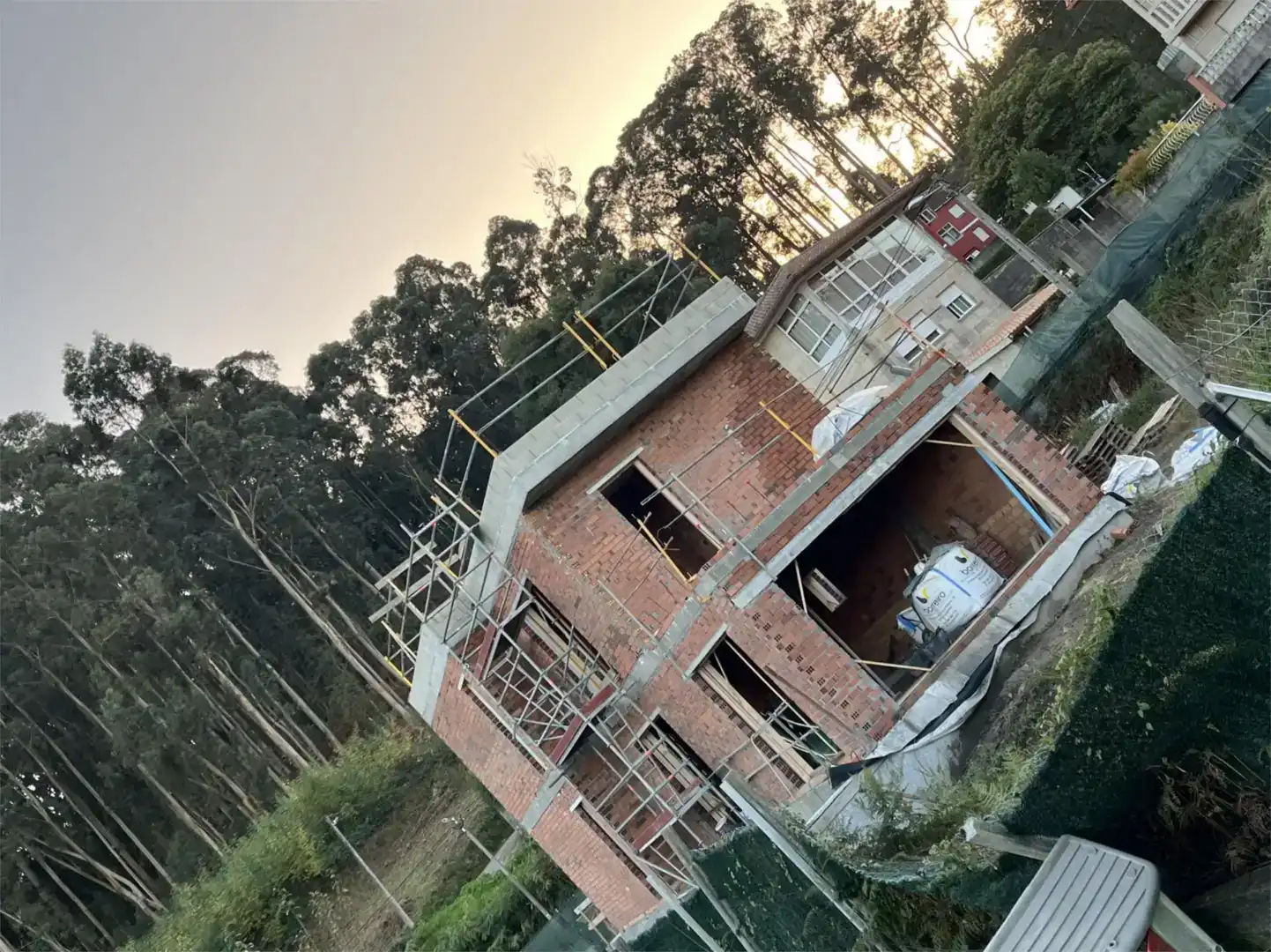 Vista exterior de Casa o chalet en venta en Vigo 