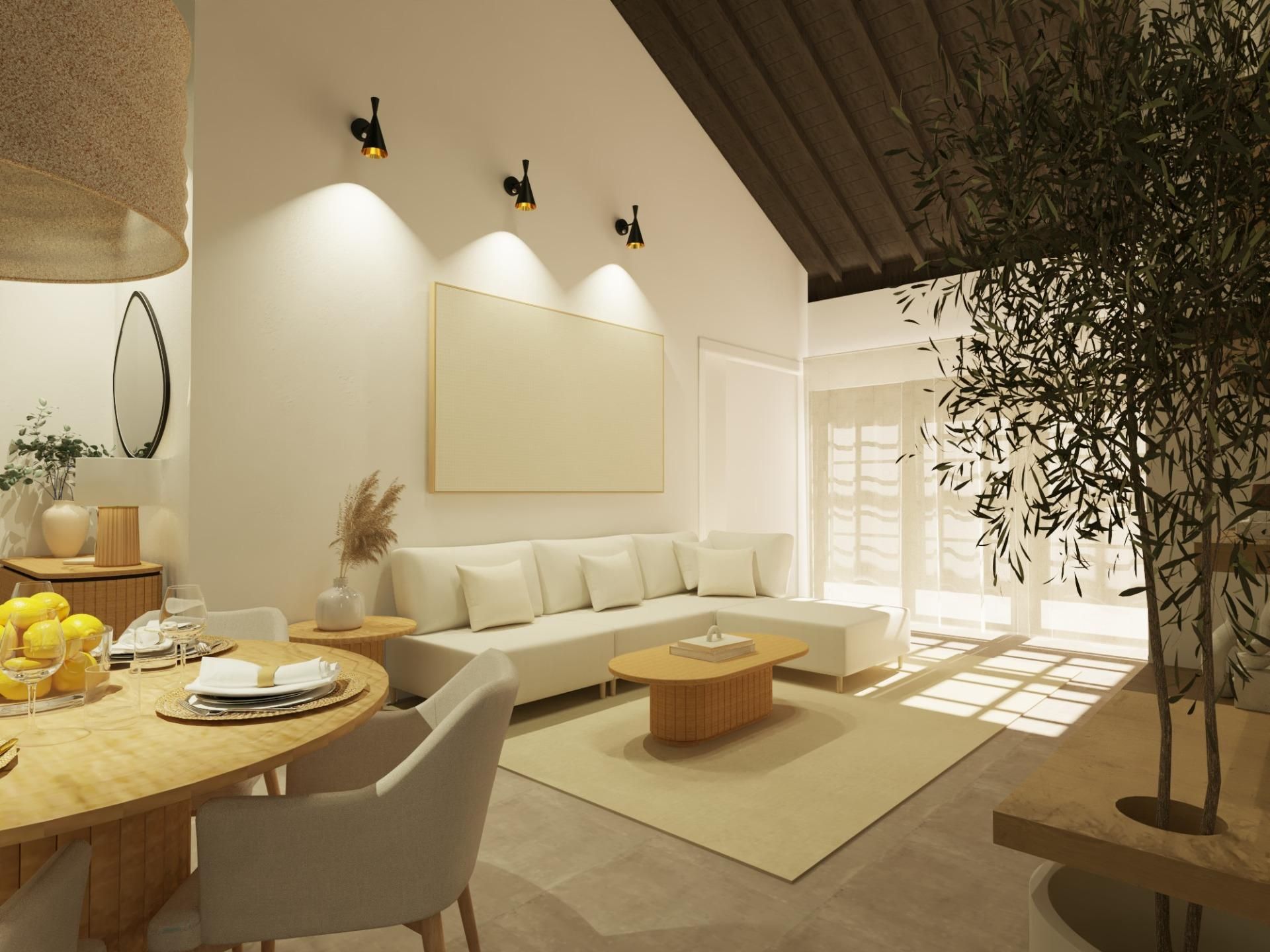 Living room of House or chalet for sale in  Murcia Capital  with Air Conditioner, Heating and Private garden