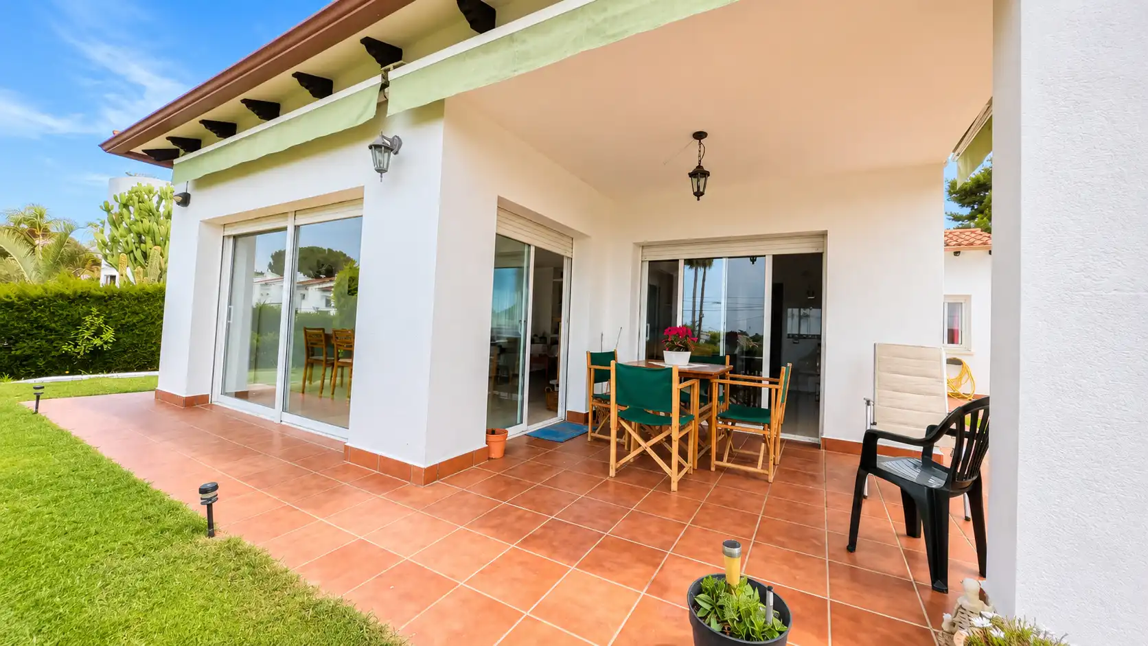 Terraza de Casa o chalet en venta en Cunit con Aire acondicionado, Jardín privado y Terraza