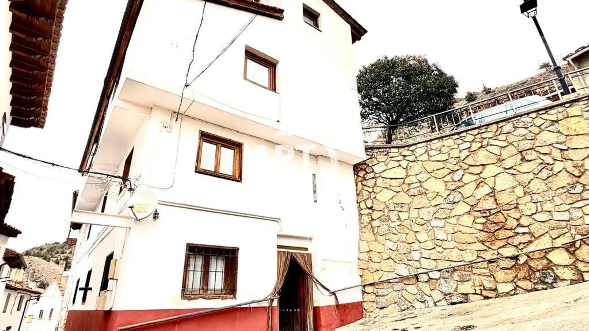 Vista exterior de Finca rústica en venta en Alcalá de la Selva con Calefacción y Amueblado