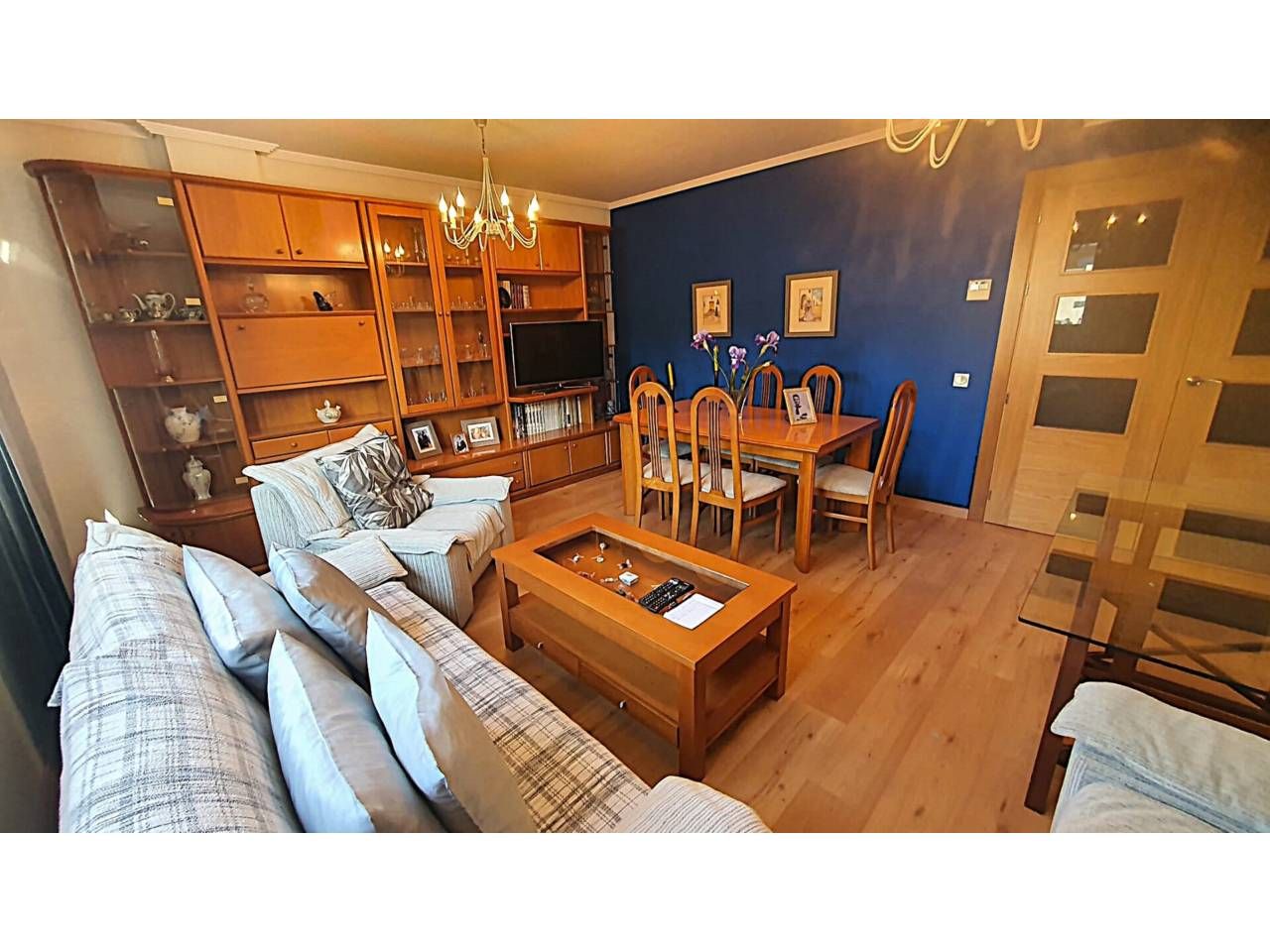 Living room of Flat to rent in  Almería Capital  with Air Conditioner, Heating and Furnished
