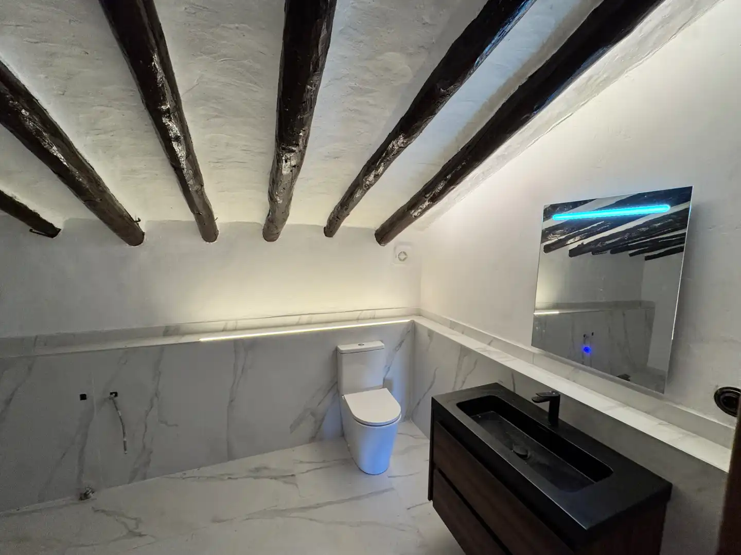 Bathroom of Houses for sale in Cehegín  with Air Conditioner, Private garden and Storage room