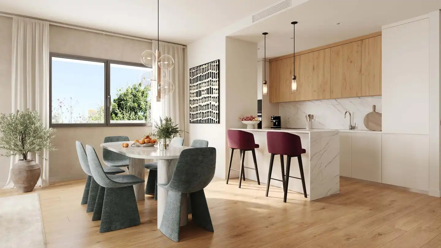 Comedor de Apartamento en venta en Casares con Aire acondicionado, Calefacción y Jardín privado