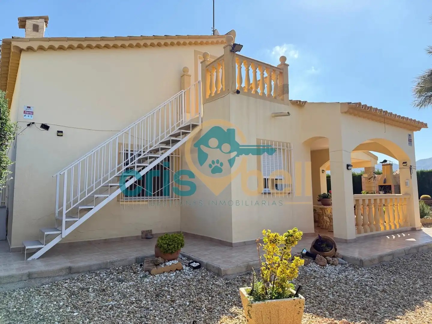 Vista exterior de Casa o chalet en venta en Lorca con Aire acondicionado, Calefacción y Jardín privado