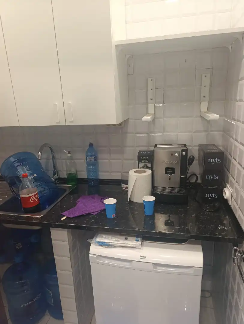 Cocina de Oficina de alquiler en Sarrià - Sant Gervasi