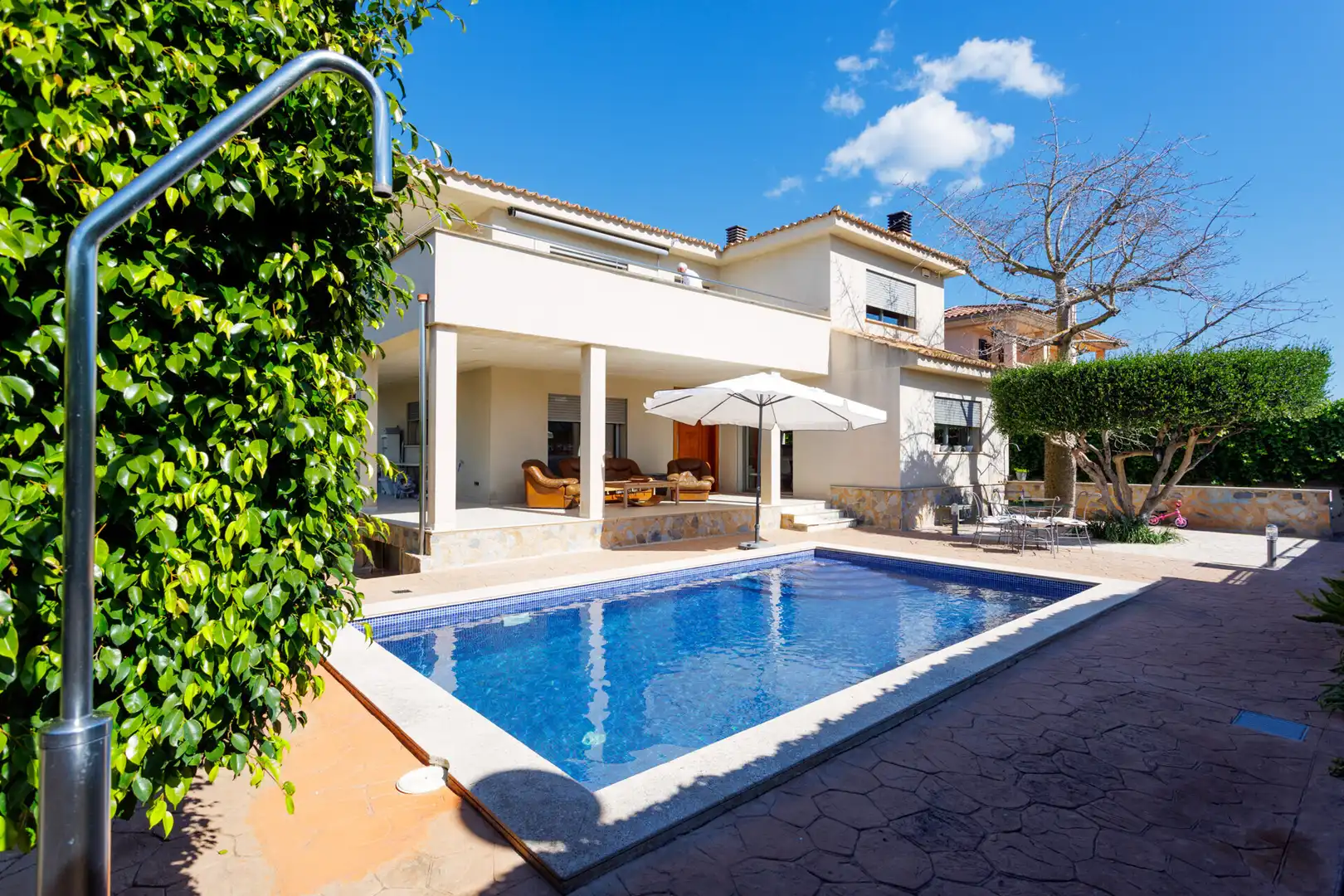 Piscina de Casa o xalet en venda en Marratxí amb Aire condicionat, Jardí privat i Terrassa