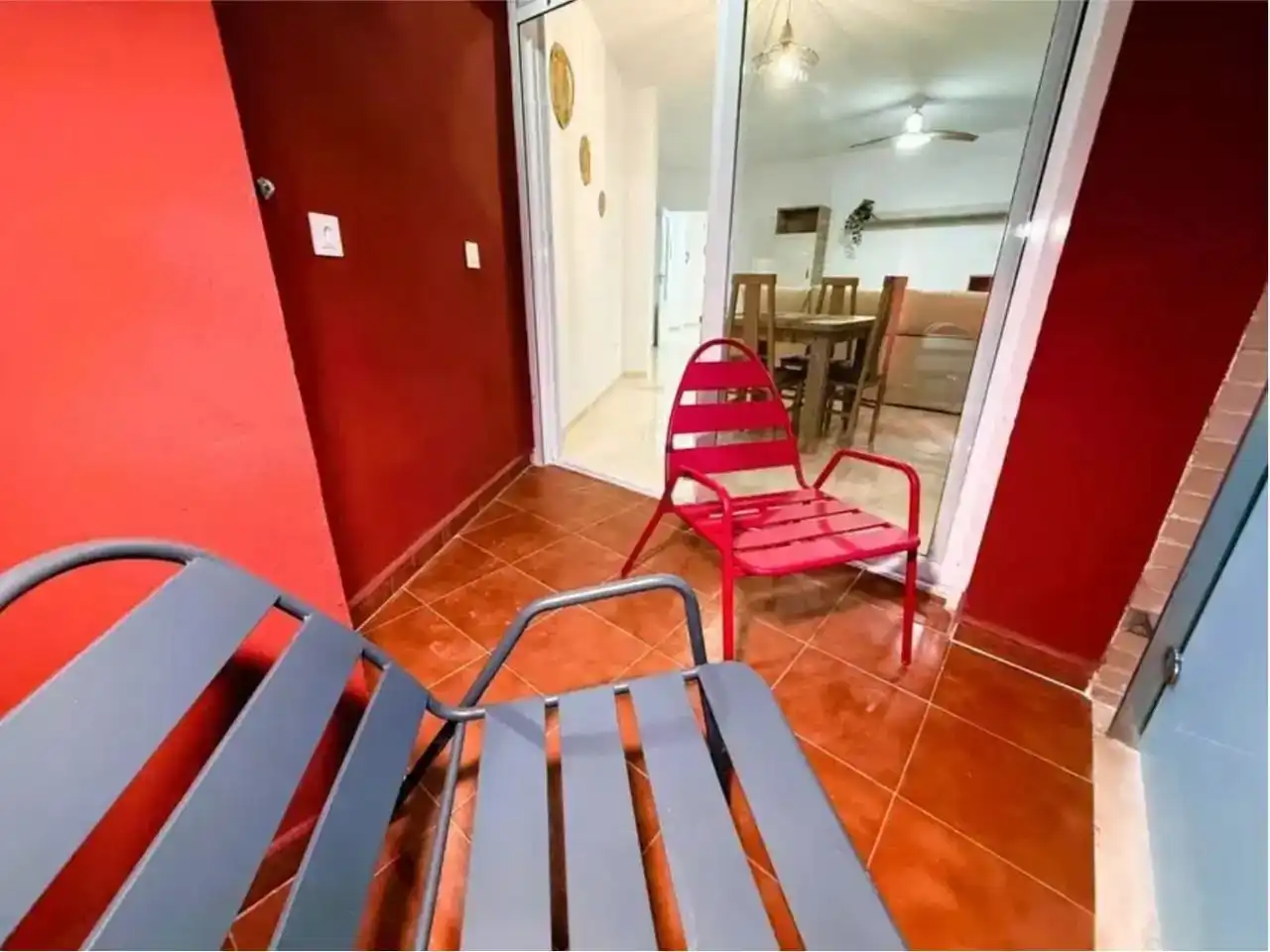 Terrasse von Wohnung zur Miete in Alcalà de Xivert mit Möbliert und Balkon
