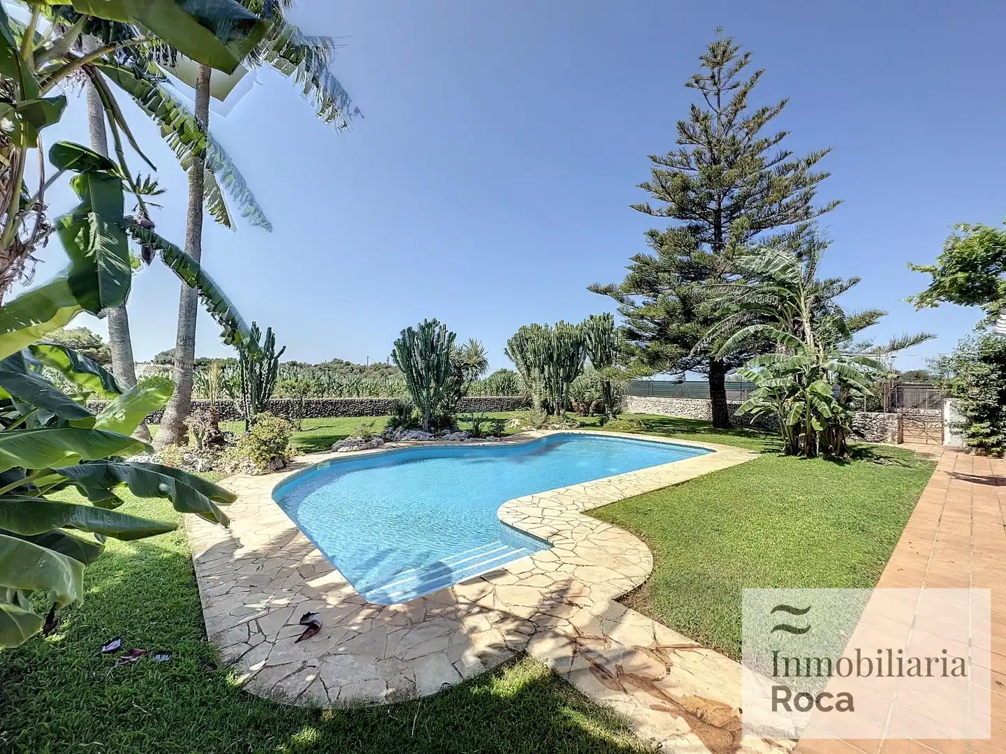 Piscina de Finca rústica en venda en Maó - Mahón amb Aire condicionat, Calefacció i Jardí privat