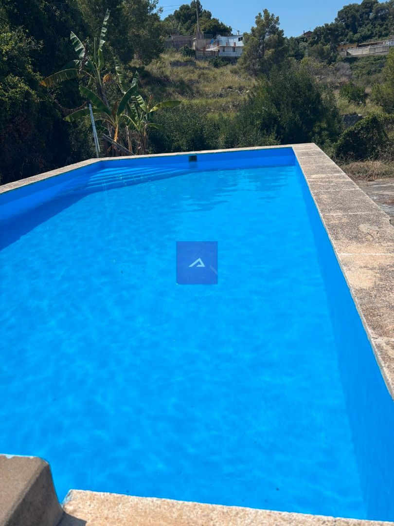 Swimming pool of House or chalet for sale in Alzira  with Air Conditioner, Private garden and Terrace