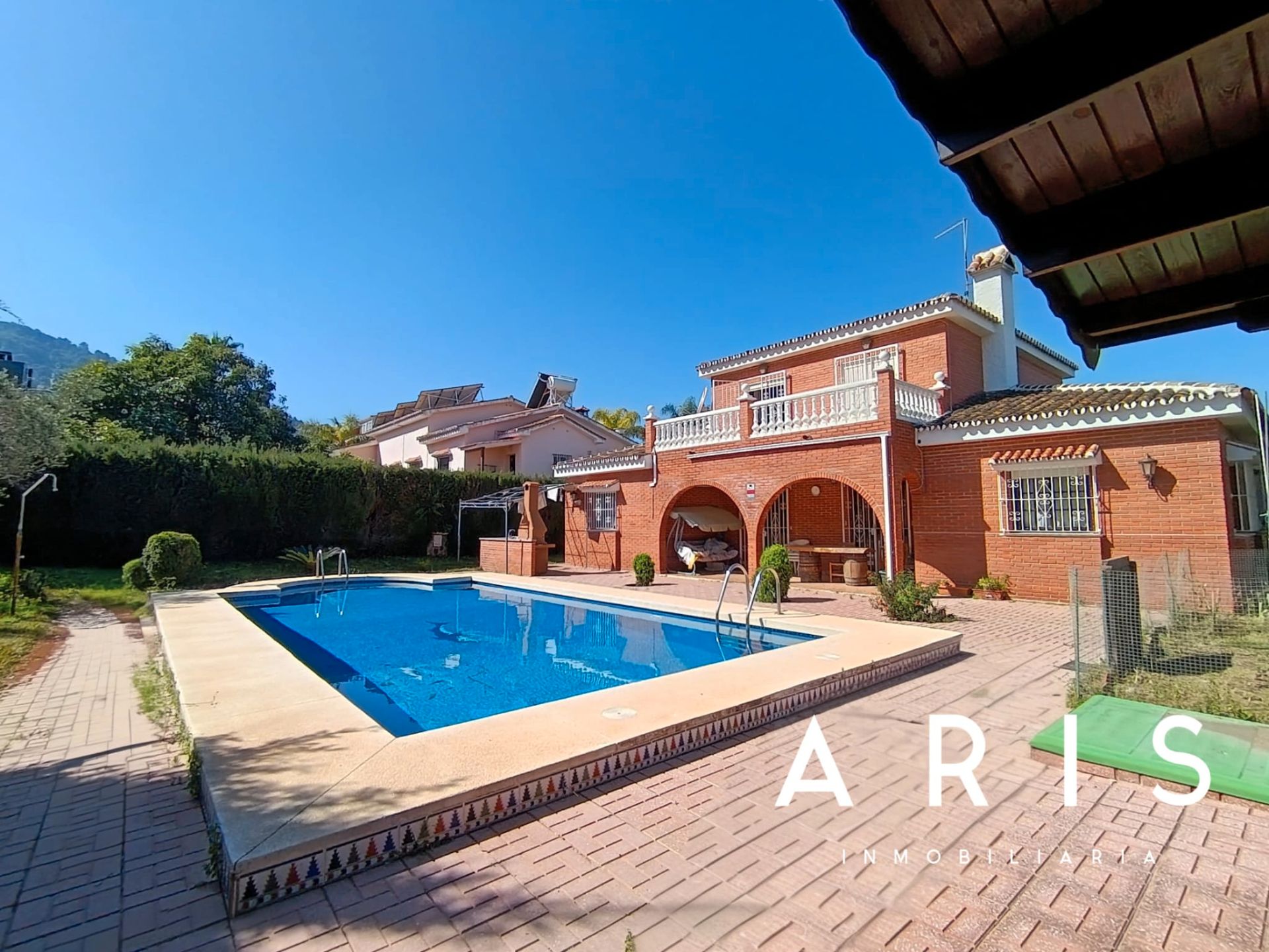 Garden of Houses for sale in Alhaurín de la Torre  with Air Conditioner, Heating and Private garden