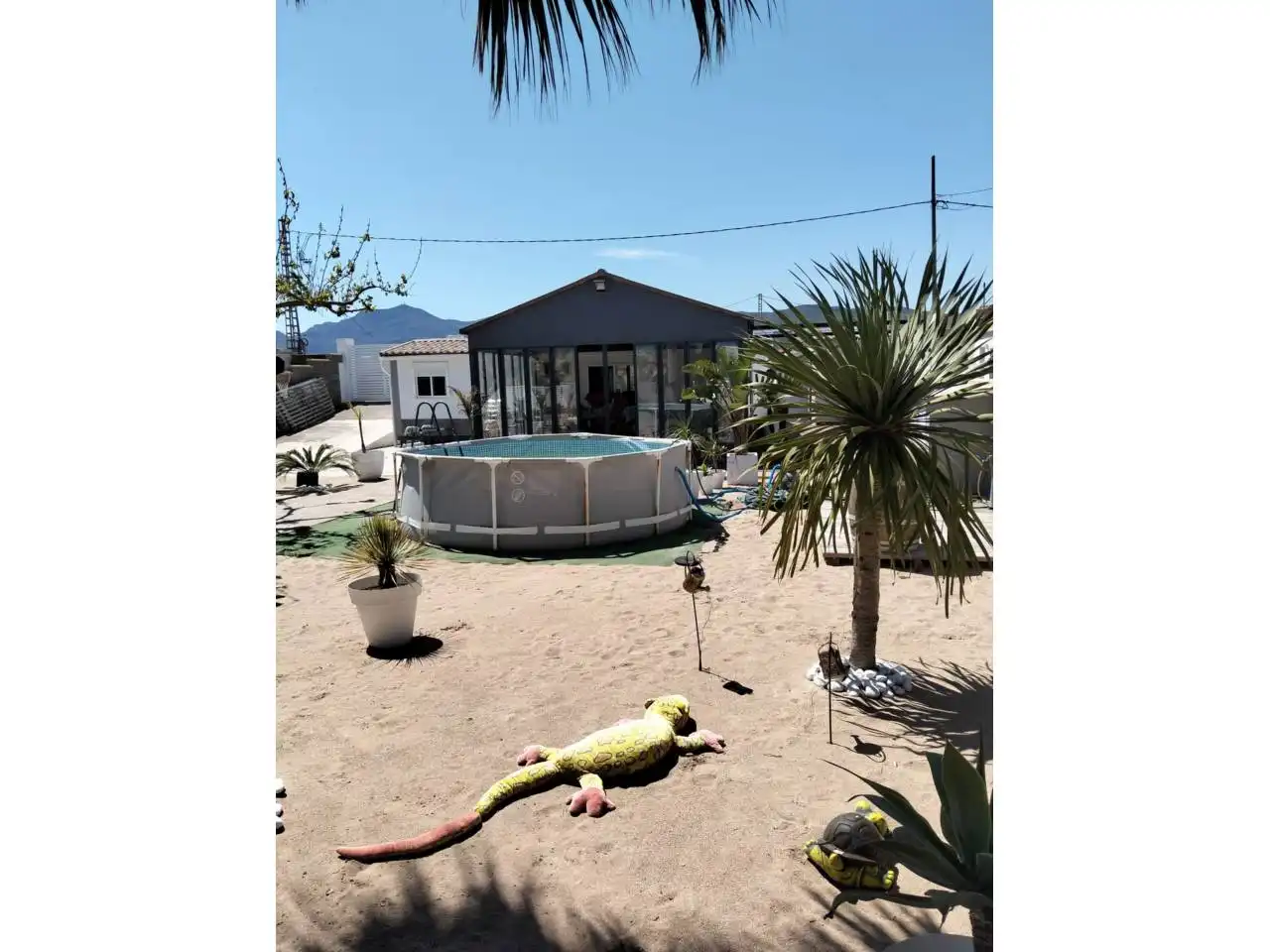 Jardí de Finca rústica en venda en Tavernes de la Valldigna amb Jardí privat, Piscina i Moblat