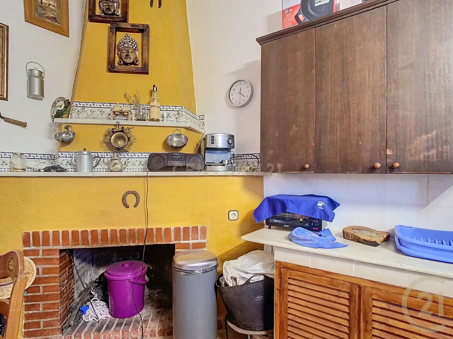 Cocina de Casa o chalet en venta en Riogordo con Amueblado y Lavadora