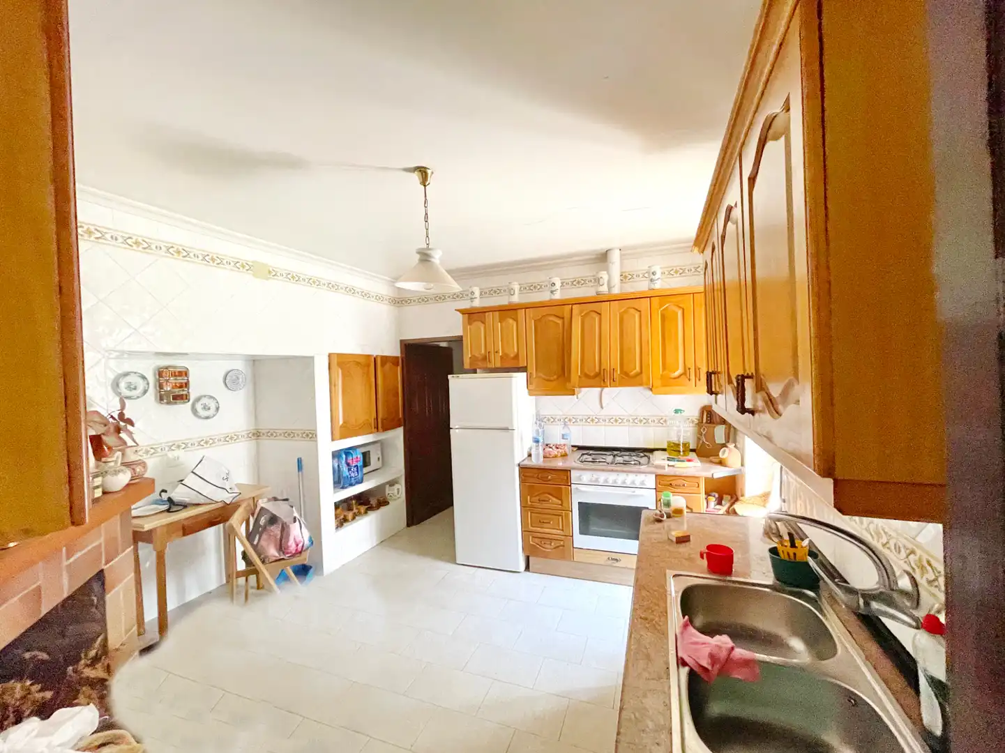Kitchen of Houses for sale in Santa María de los Llanos  with Heating, Private garden and Terrace