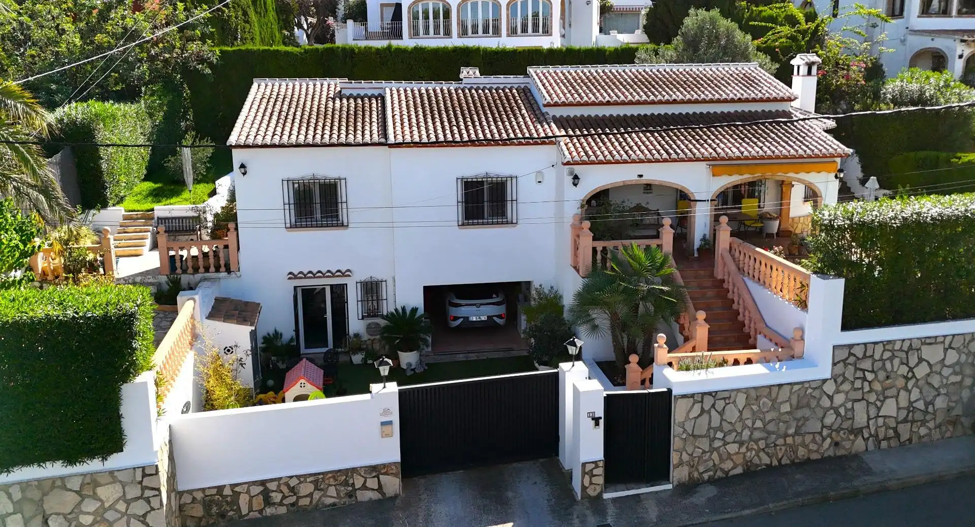 Vista exterior de Casa o xalet en venda en Jávea / Xàbia amb Aire condicionat, Calefacció i Traster