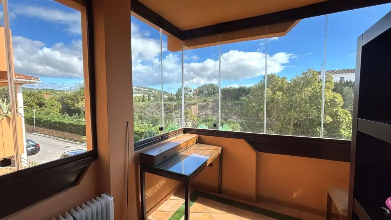 Terrassa de Apartament de lloguer en Sotogrande amb Aire condicionat, Calefacció i Terrassa