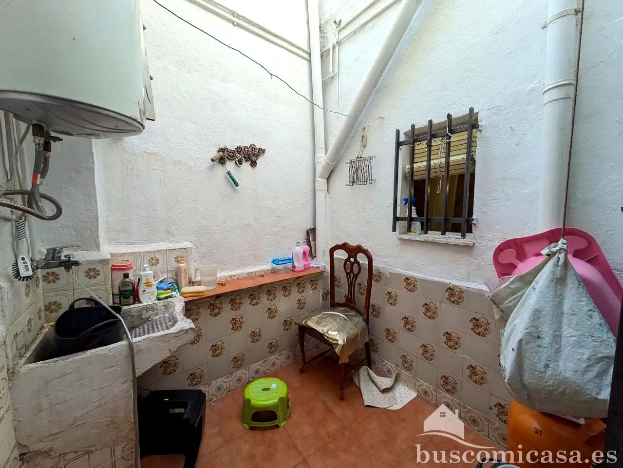 Cuina de Casa o xalet en venda en Linares amb Aire condicionat, Terrassa i Balcó