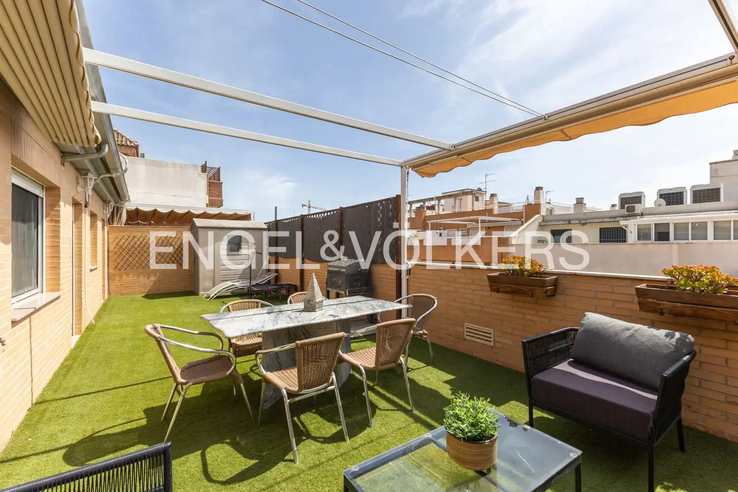 Terrassa de Àtic de lloguer en  Valencia Capital amb Aire condicionat, Calefacció i Parquet