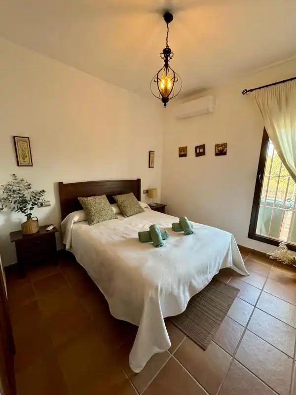 Bedroom of Houses for sale in Torre de Juan Abad  with Air Conditioner, Heating and Private garden