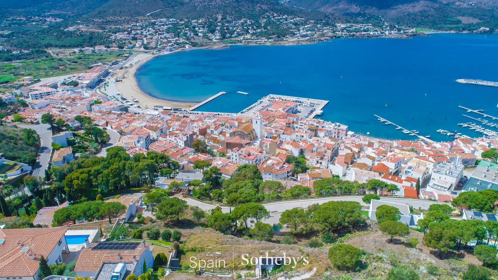 Vista exterior de Casa o chalet en venta en El Port de la Selva con Aire acondicionado, Jardín privado y Terraza