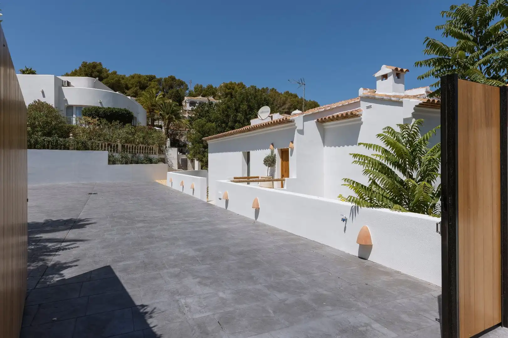 Exterior view of Houses for sale in Jávea / Xàbia  with Air Conditioner, Heating and Private garden
