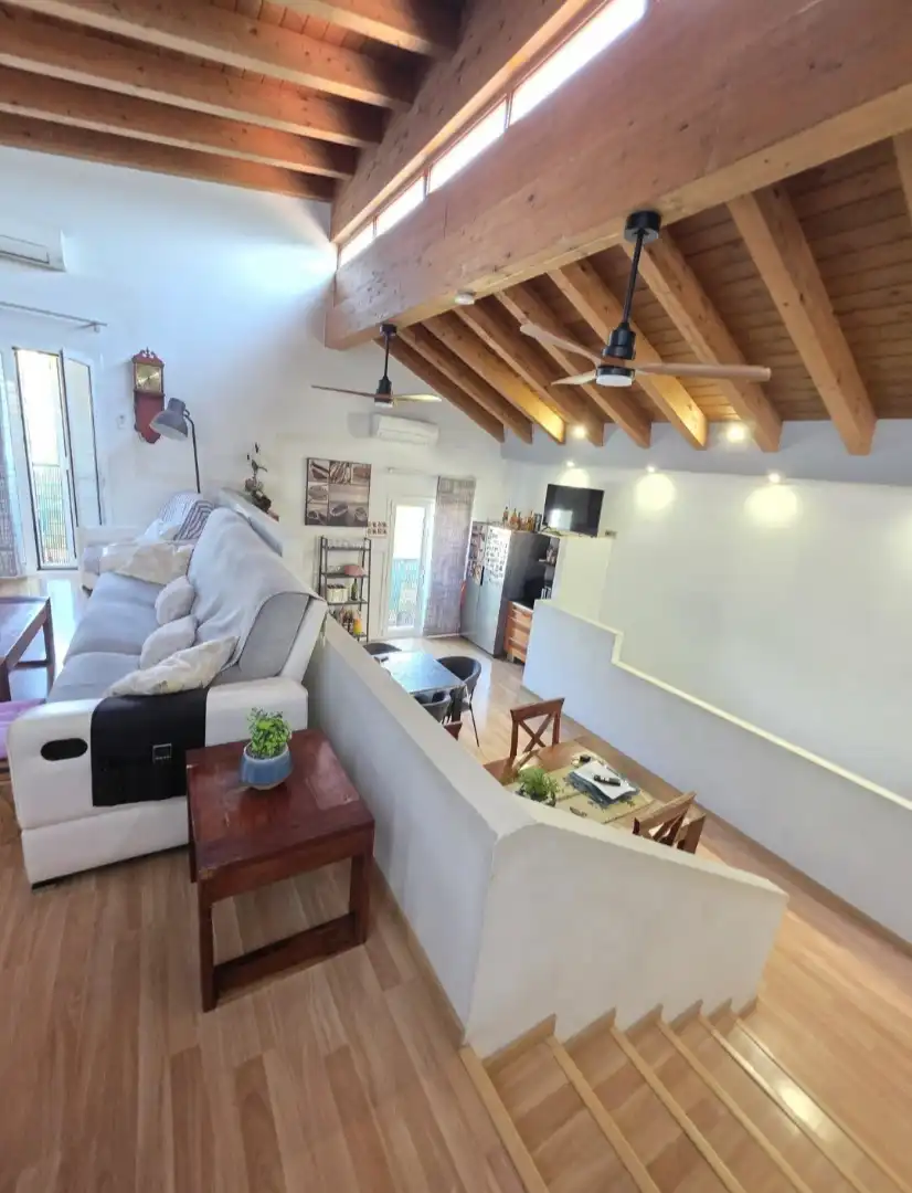 Sala de estar de Casa o chalet en venta en Sant Fost de Campsentelles con Aire acondicionado, Calefacción y Jardín privado