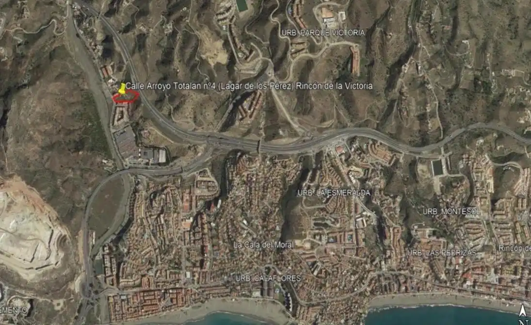 Vista exterior de Residencial en venda en Málaga