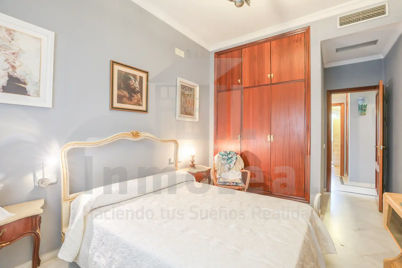 Bedroom of Houses for sale in Espartinas  with Air Conditioner, Heating and Private garden