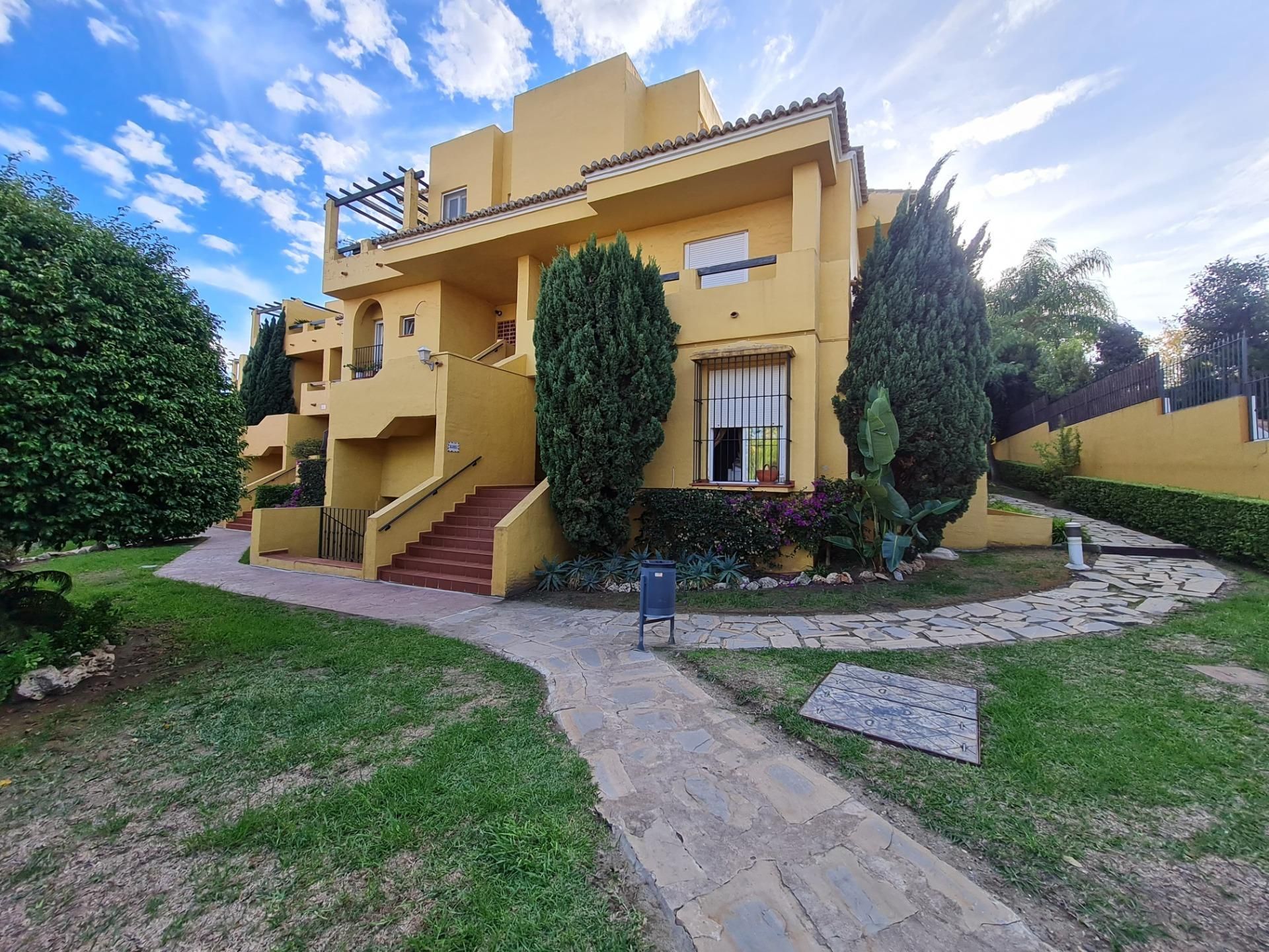 Exterior view of Duplex for sale in Marbella  with Air Conditioner, Heating and Private garden