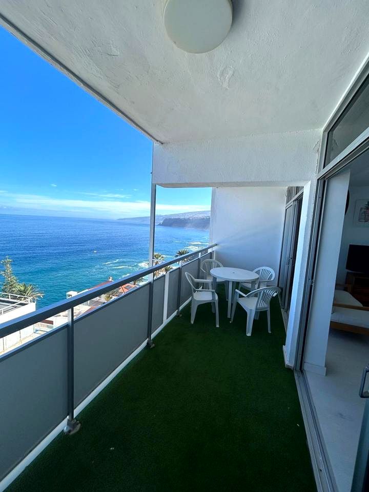 Balcony of Flat to rent in Puerto de la Cruz  with Terrace, Swimming Pool and Furnished