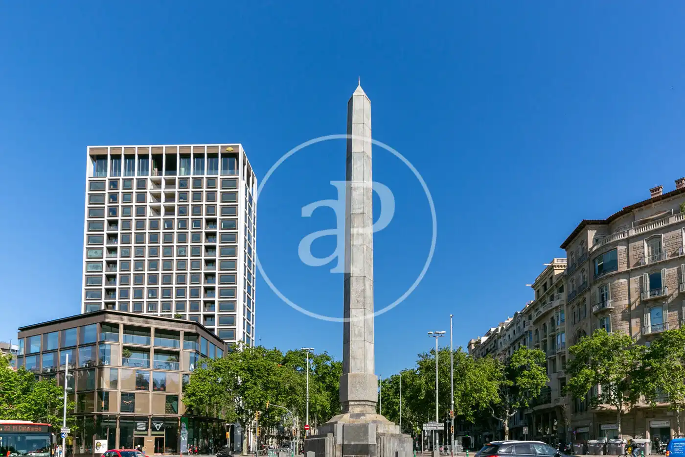 Vista exterior de Piso de alquiler en Barcelona con Aire acondicionado, Calefacción y Amueblado