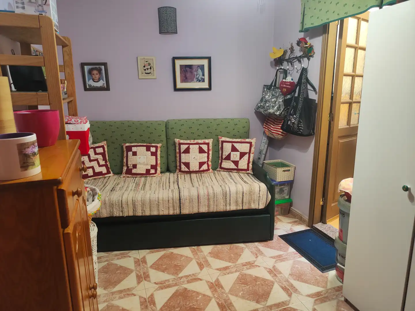 Sala de estar de Piso en venta en Vega de San Mateo con Terraza, Trastero y Amueblado