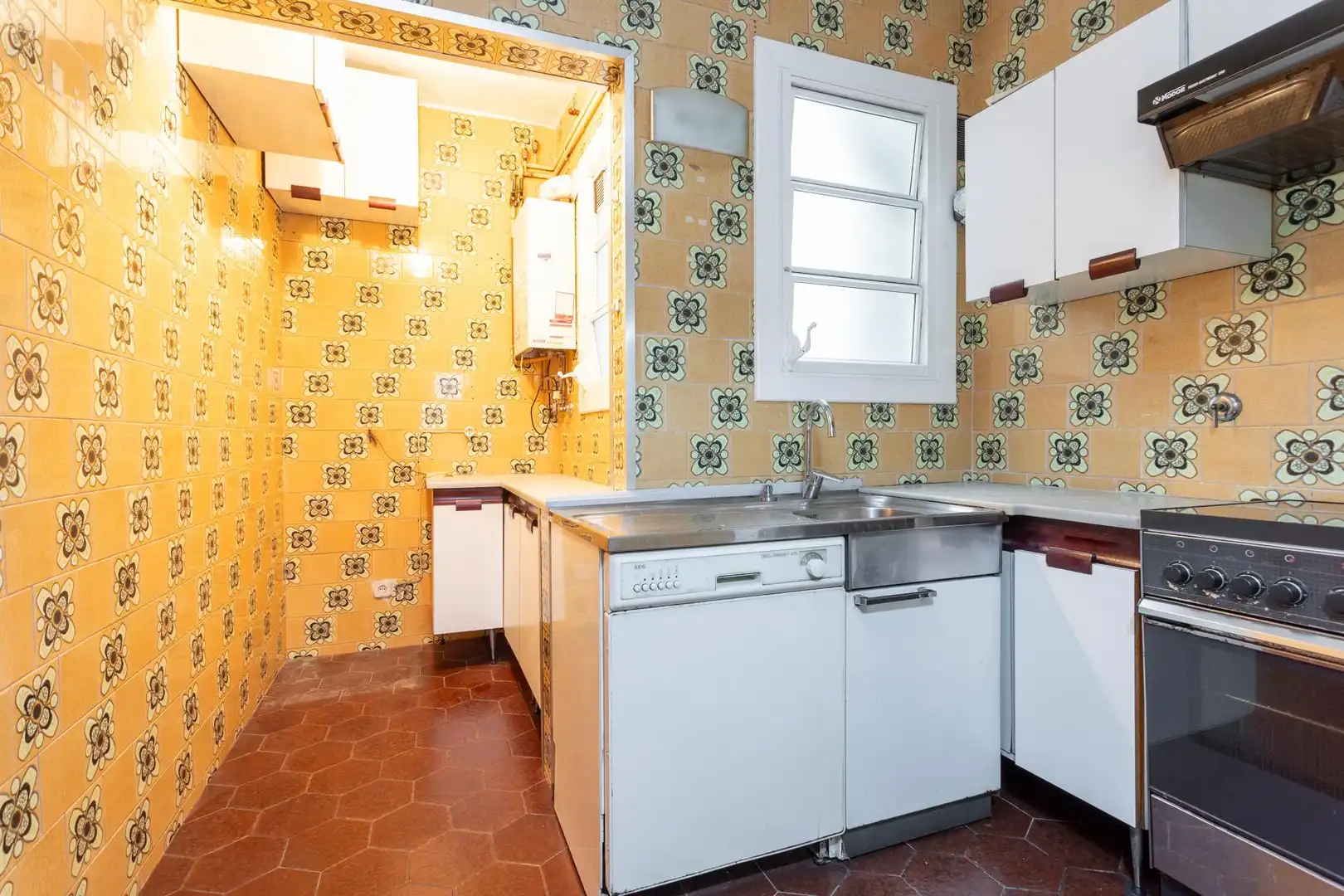 Cocina de Piso en venta en Barcelona con Aire acondicionado, Calefacción y Parquet