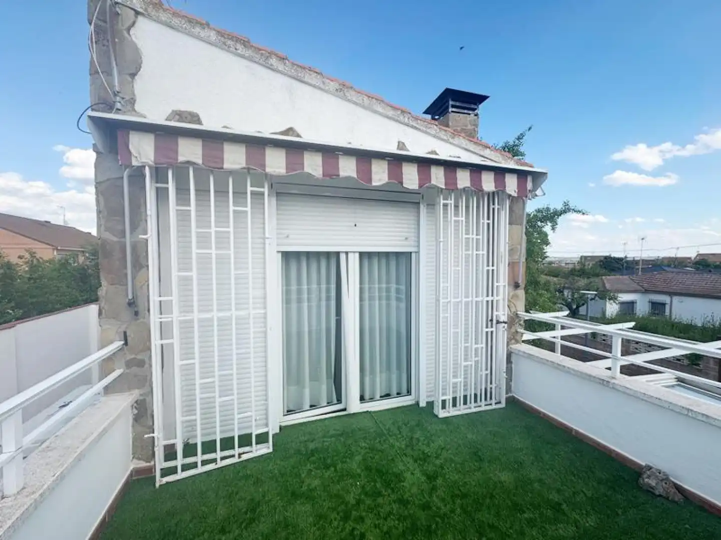 Terraza de Casa o chalet en venta en San Martín de la Vega con Aire acondicionado, Calefacción y Jardín privado