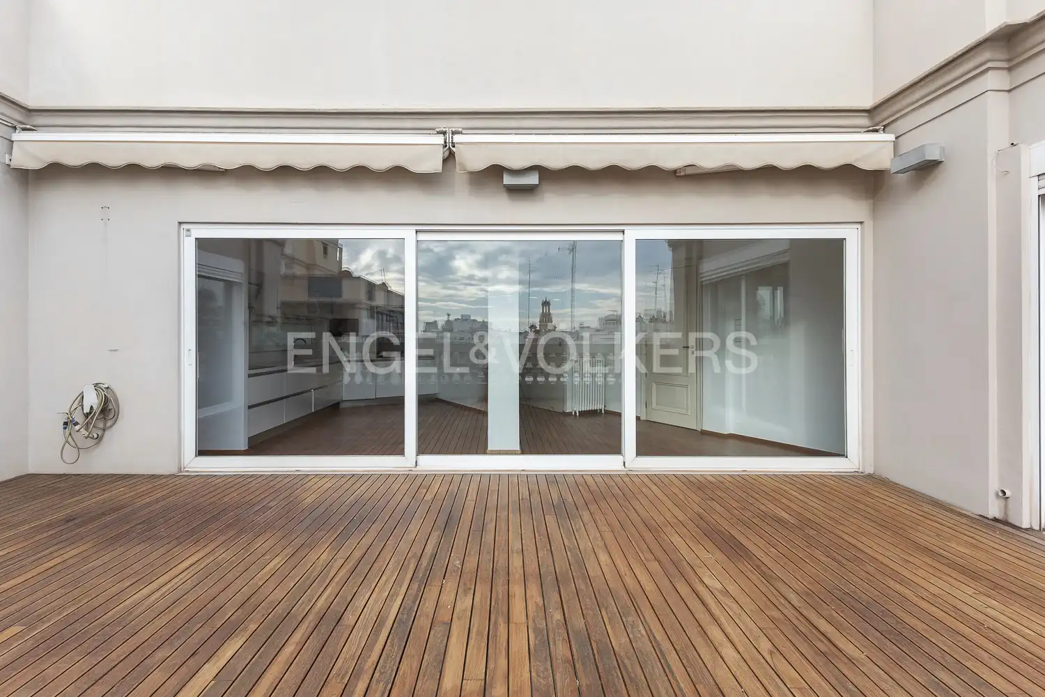 Terraza de Ático en venta en Valencia con Aire acondicionado, Calefacción y Parquet
