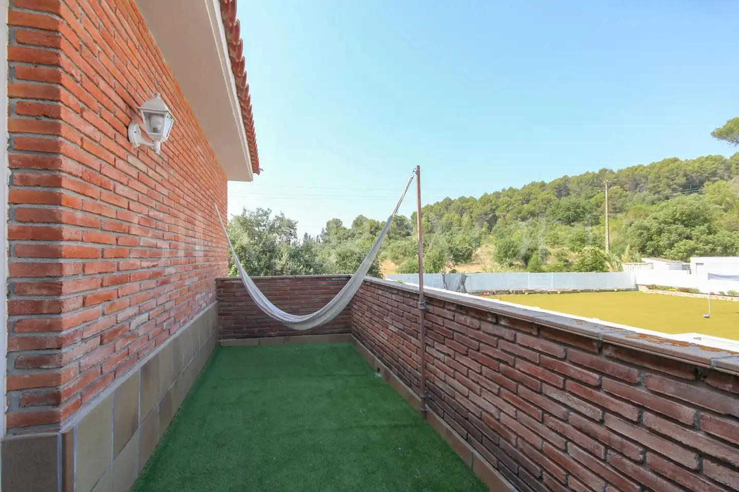 Terrassa de Casa adosada en venda en Sant Quirze del Vallès amb Calefacció, Jardí privat i Parquet