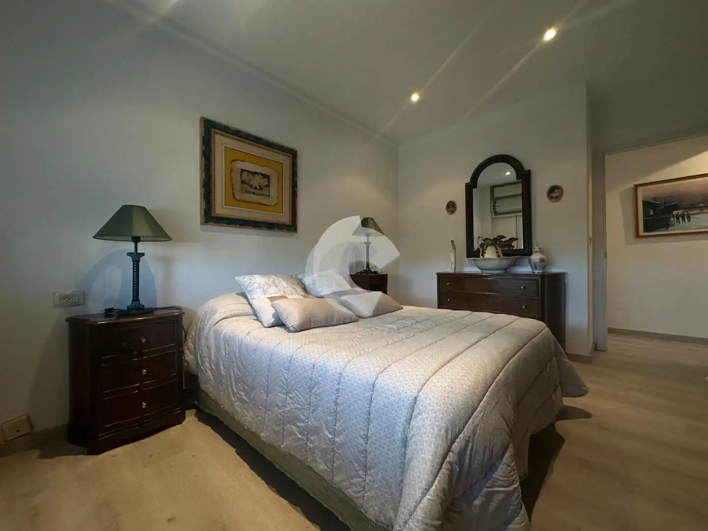 Schlafzimmer von Wohnung zur Miete in Santiago de Compostela  mit Heizung