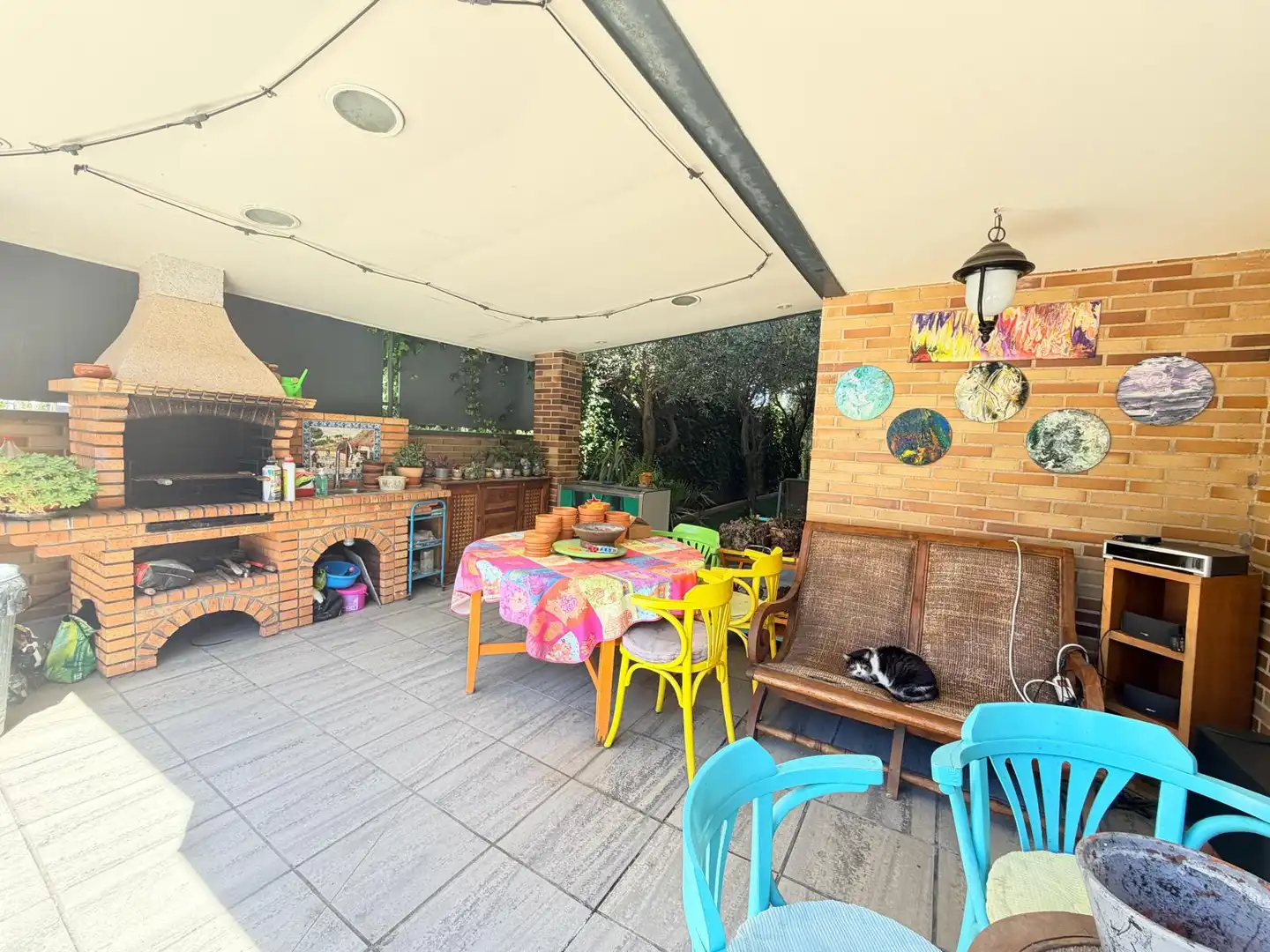 Terraza de Casa o chalet en venta en Rivas-Vaciamadrid con Aire acondicionado, Calefacción y Jardín privado