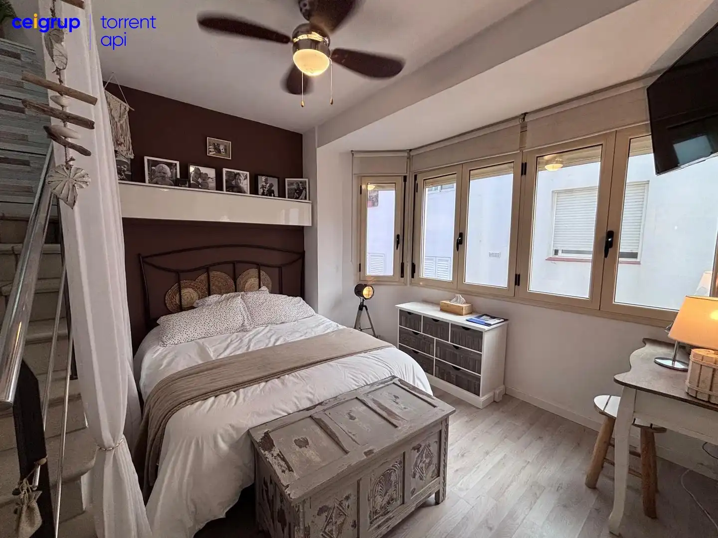 Bedroom of Attic for sale in L'Escala  with Air Conditioner and Terrace